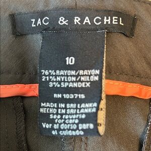 Zac & Rachel new/never worn sz 10, gray slacks. Excellent condition!
